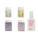 Miniukų rinkinys plaukų drėkinimui ir glotnumui