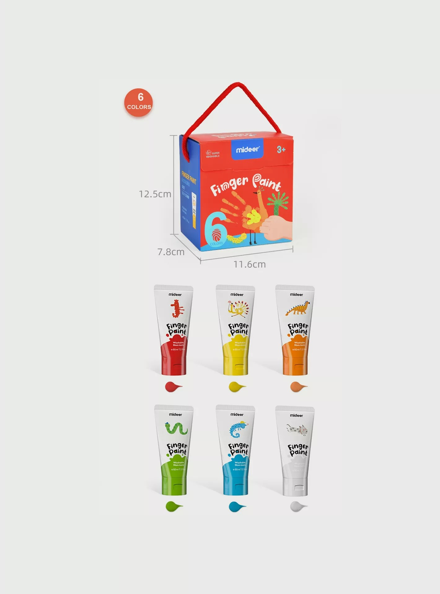 Dažai piešimui pirštais FINGER PAINT - Image 2