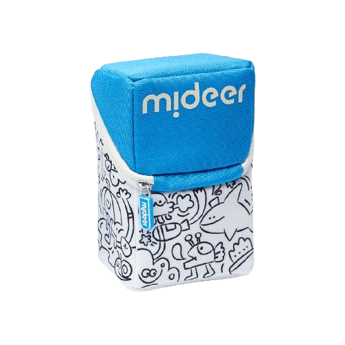 Akriliniai markeriai apvaliu antgaliu spalvinimo dėkle - Image 2