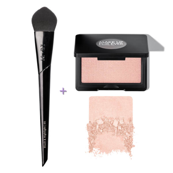 05 | BLUSH & HIGHLIGHT teptukas skaistalams bei švytėjimui + HIGHLIGHTER #H130