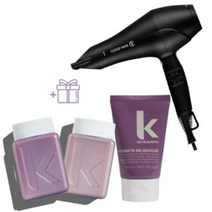 AIRSHOT plaukų džiovintuvas + 3 DOVANOS intensyviam plaukų drėkinimui