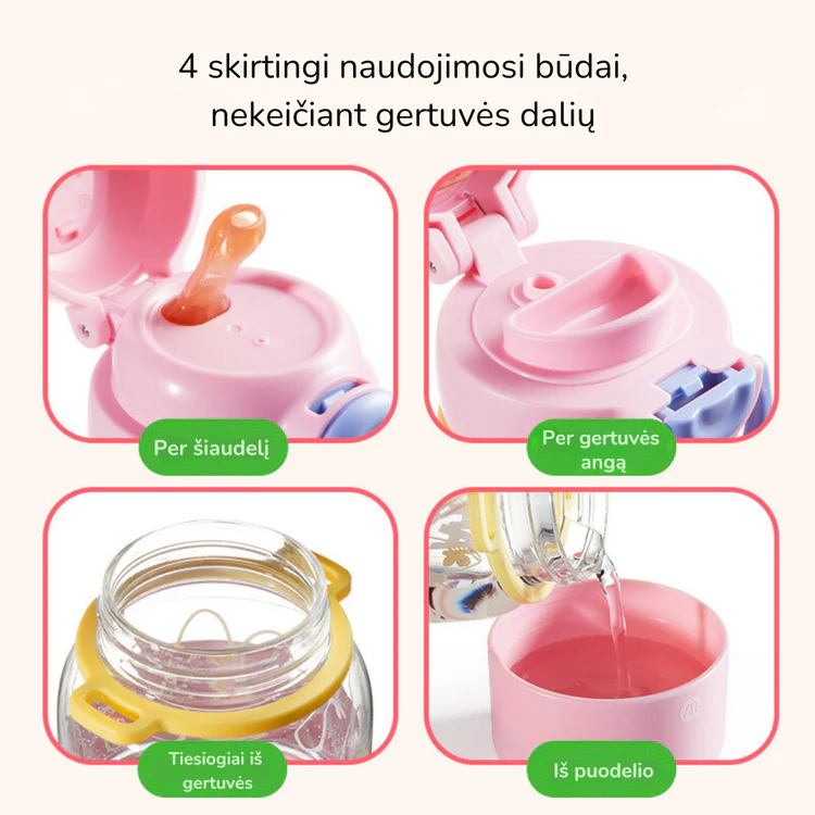 Inovatyvi dviguba gertuvė + Multivitaminai vaikams - Image 7