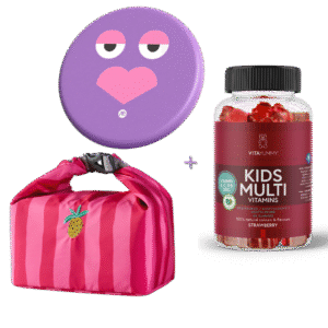 Daugiafunkcinis termo krepšys + Minkštas skraidantis diskas + Multivitaminai vaikams