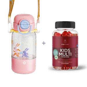 Inovatyvi dviguba gertuvė + Multivitaminai vaikams