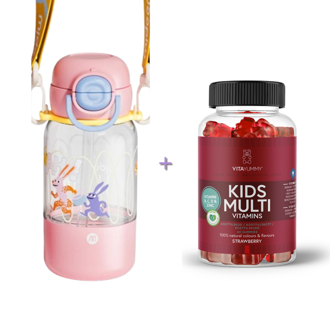 Inovatyvi dviguba gertuvė + Multivitaminai vaikams