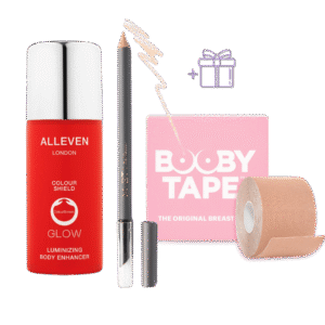 Purškiamas makiažo pagrindas kūnui COLOUR SHIELD GLOW #IVORY, 100ml + 2 DOVANOS