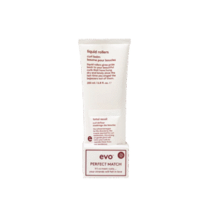 PERFECT MATCH: LIQUID ROLLERS garbanų balzamas + MINI TOTAL RECOIL garbanų kremas