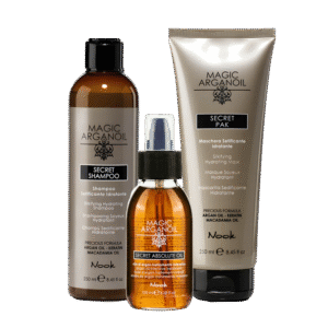 Rinkinys plaukų drėgmei atstatyti "Šilko kelias"