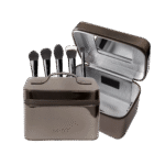 Grožio lagaminėlis su pilnu teptukų rinkiniu
